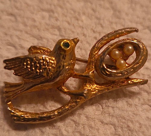 Gold tone metal - gold-tone, nest